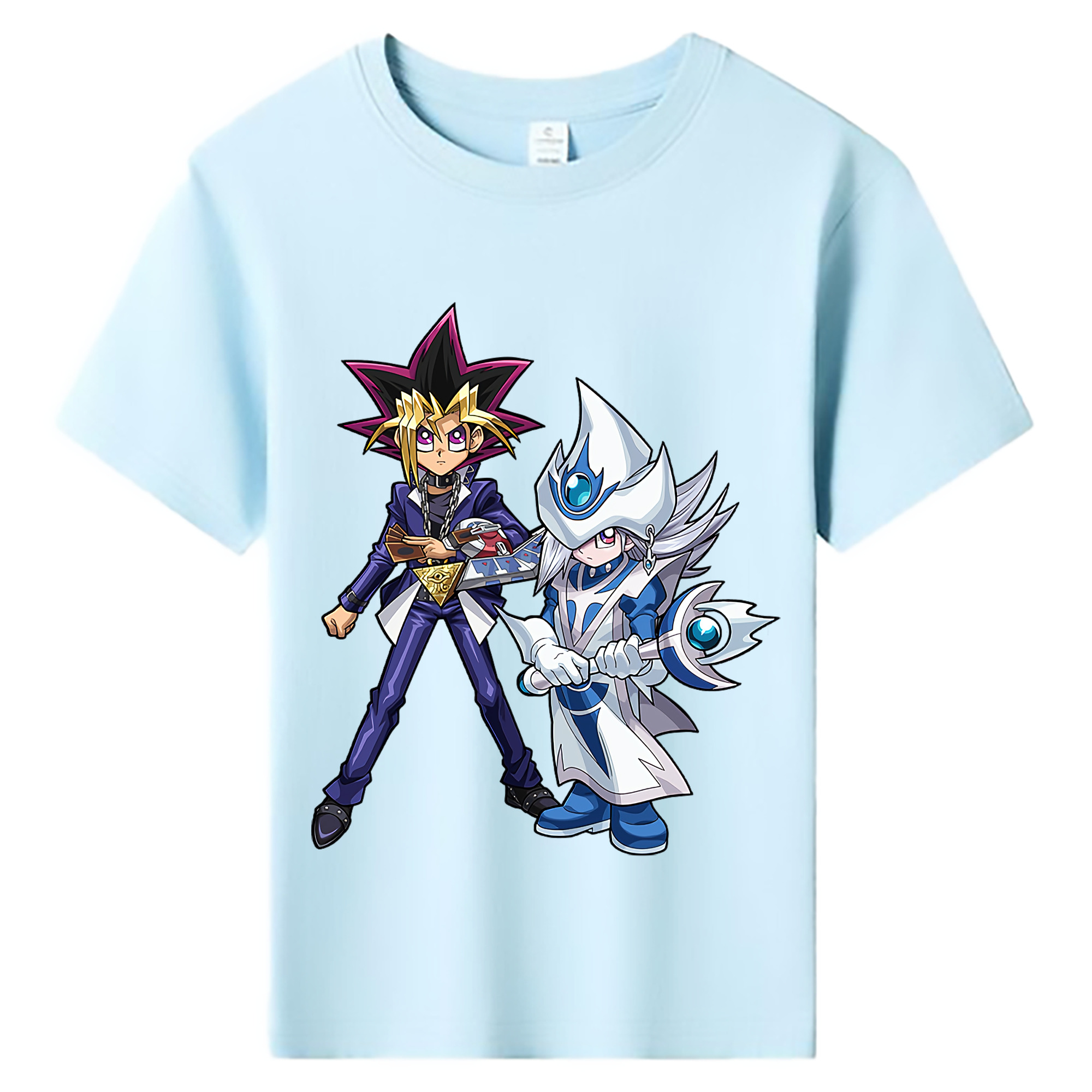 （画像用） 遊☆戯☆王 Yu-Gi-Oh! 綿100％キッズTシャツ（フロントプリント）